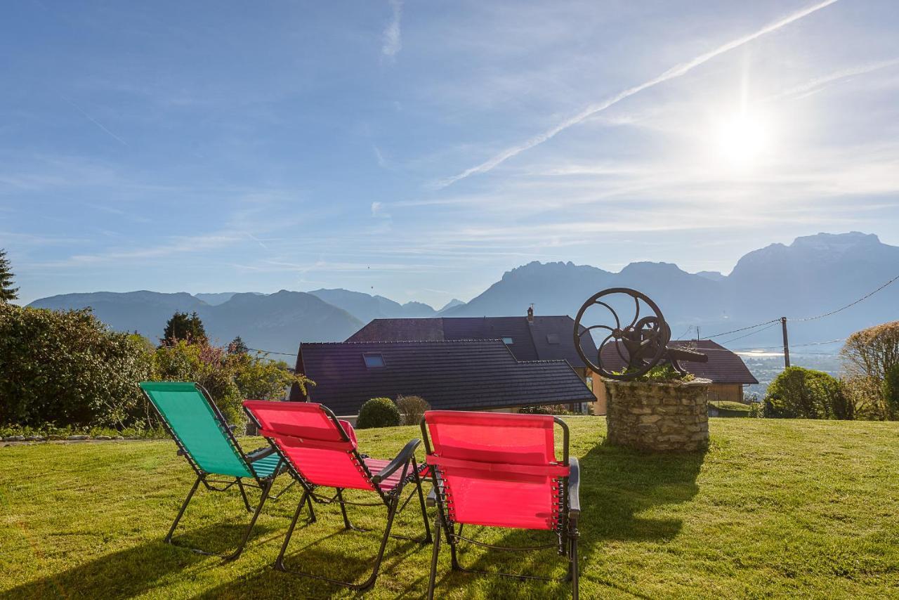 St Jorioz- Cosy Chalet Vue Lac Et Montagnes - Lla Selections By Location Lac Annecy سان جوريوز المظهر الخارجي الصورة